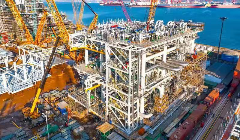 中海油宣布！我国LNG模块化工厂建造能力达国际先进水平！