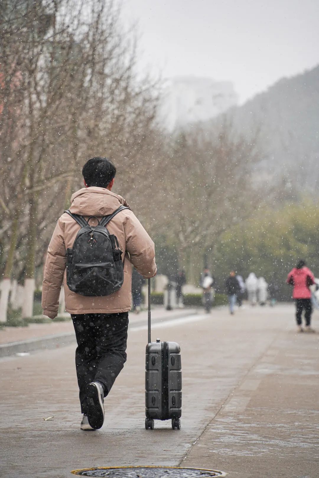 全力以赴！雪天和梦想都不能辜负！