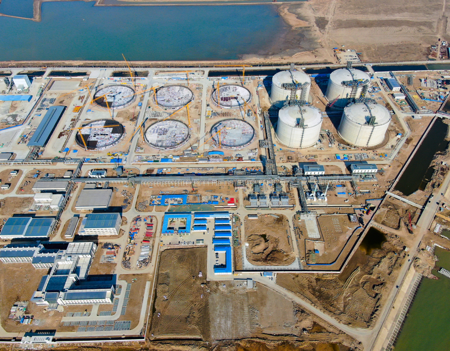 中海油又一技术世界领先！启建全球最大LNG储罐主体工程！