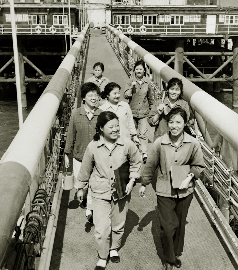 40年·蓝色航迹 | 海上平台第一支女子采油队