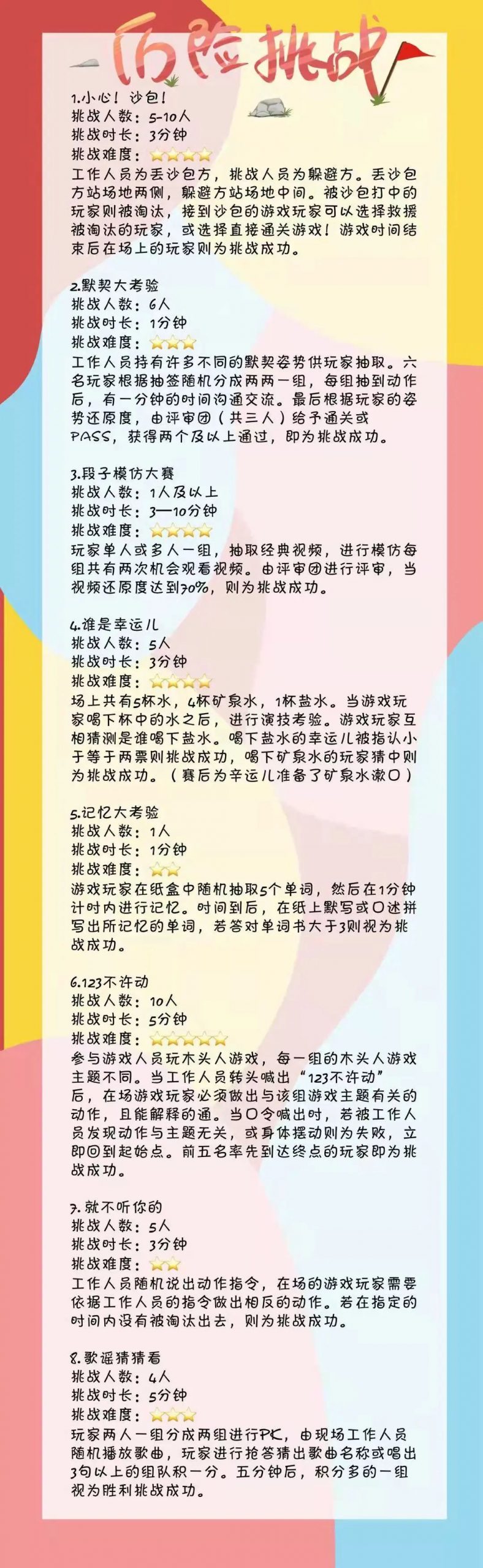 “五一”假期|来历险吧！