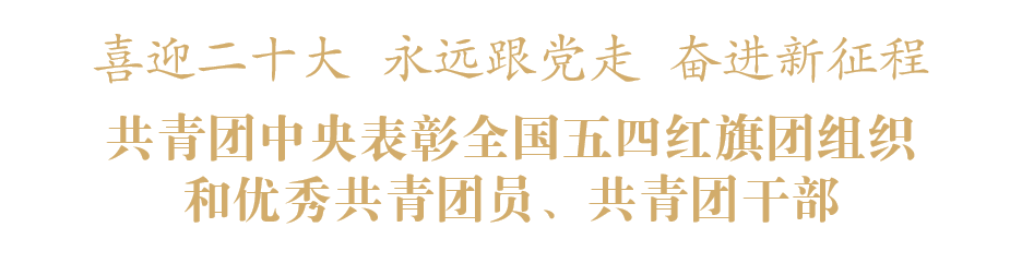 让青春在奋斗中放歌 | 这位管网人荣获“全国优秀共青团干部”称号