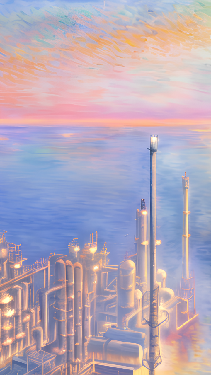 哇喔，AI机器人画的？@广东石化