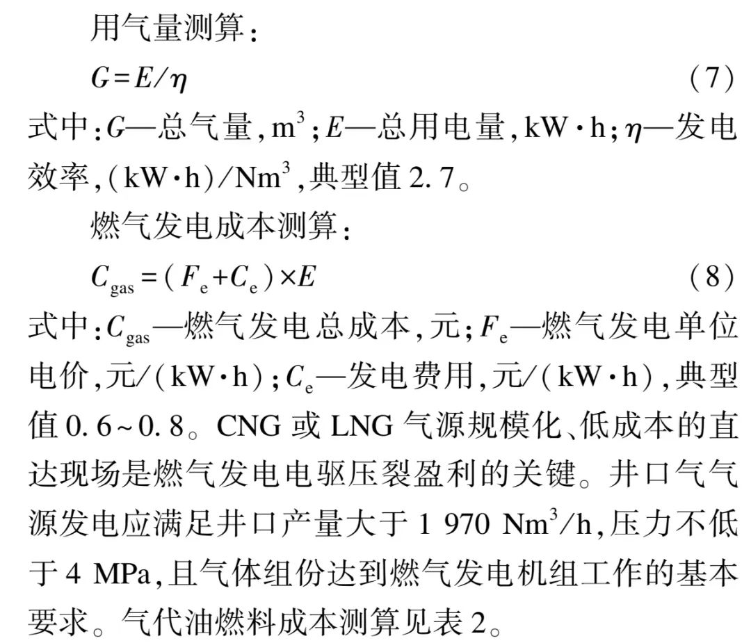 长庆区域电驱压裂装备配套技术研究及应用