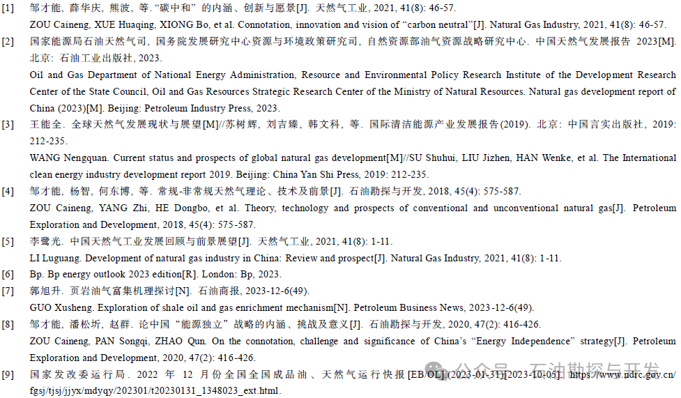 中国科学院邹才能院士：碳中和目标下中国天然气工业进展、挑战及对策