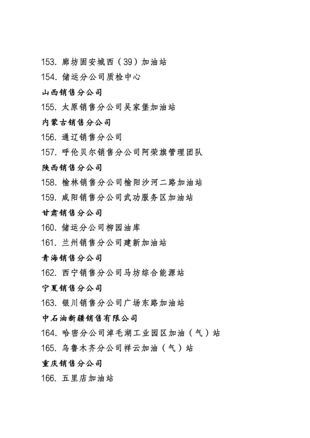 中石油公布最新表彰名单！