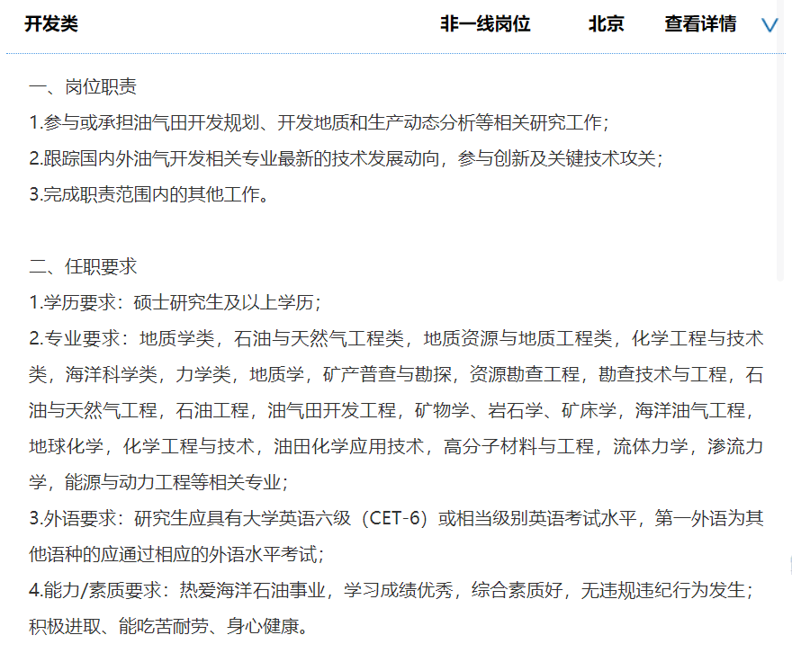中海油研究总院最新招聘!